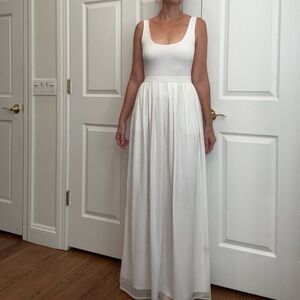 Victoria's Secret White Maxi Dress